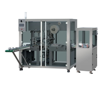BTB-300+LM-360 transparent film three-dimensional packaging machine (Qihang six-sided hot stamping model)